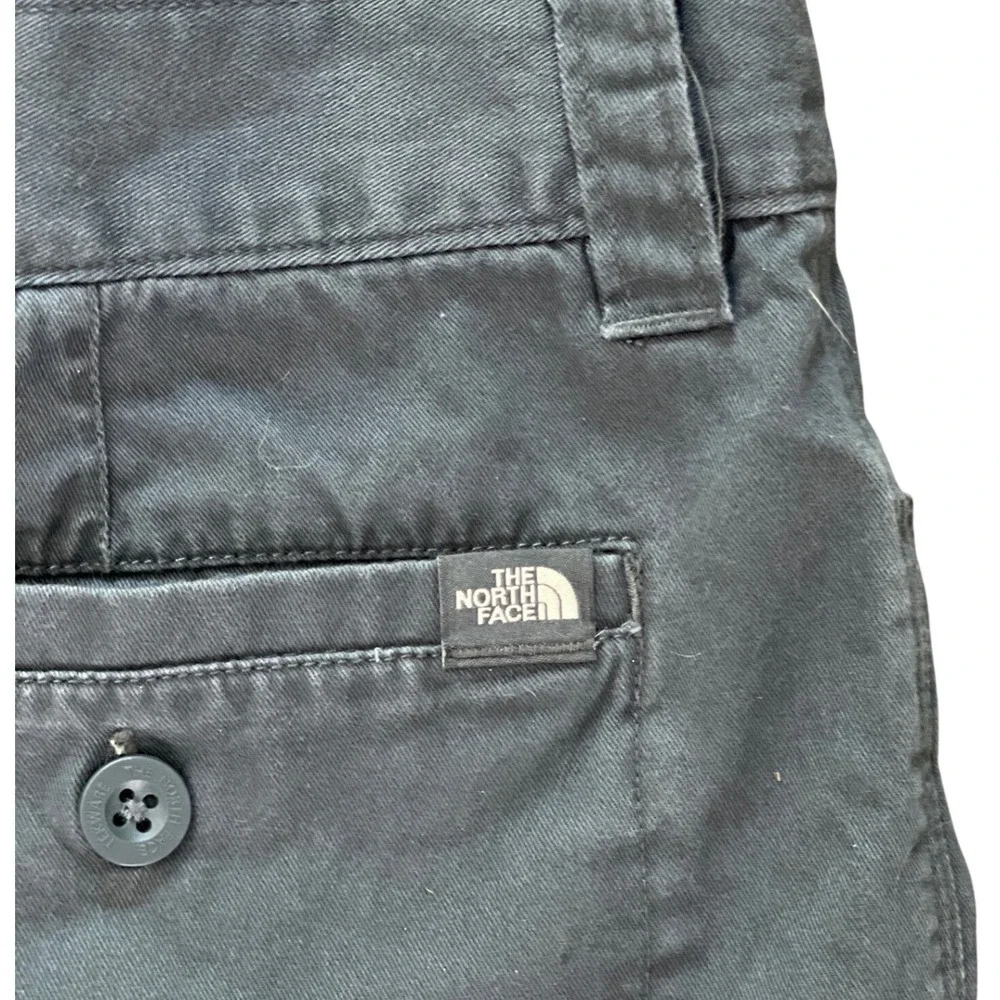 The North Face‎ Mens Shorts Tekware Cotton Flat Front 36 Black Gorpcore Hiking